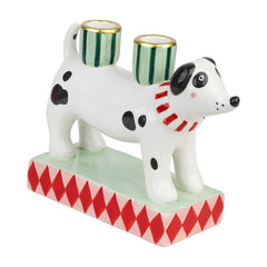Dog Ceramic Candle Holder