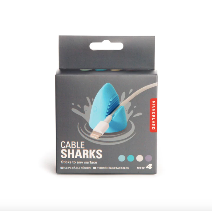 Cable Shark Set of 4 - Paper Tiger