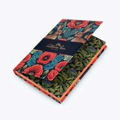 Catherine Rowe Poppy Red A5 Notebook