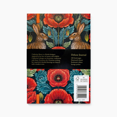 Catherine Rowe Poppy Red A5 Notebook