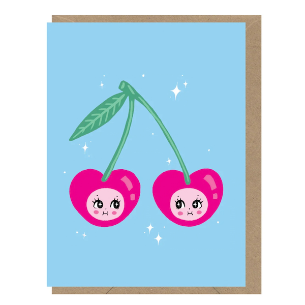 Cherries Small Card