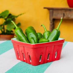 Cherry Ceramic Punnet - 15cm