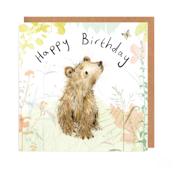 Happy Birthday Clementine Bear Card