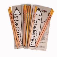 Complimencils Flattering  HB Pencils Pack of 6