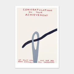 Congratulations On Your Achievement Postcard