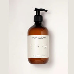 Damson Plum, Rose and Patchouli Hand and Body Lotion 300ml