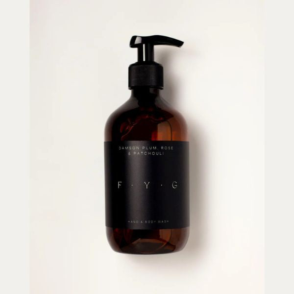 Damson Plum Rose and Patchouli Hand and Body Wash 300ml