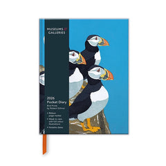 Bird Prints A6 Diary 2026