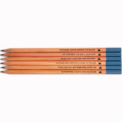 De-Motivational Cynical HB Pencils Pack of 6
