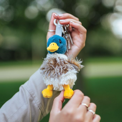 Duck 'Webster' Plush Keyring