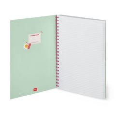 Egg Sunny Side Up 3-in-1 A4 Spiral Bound Notebook