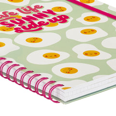 Egg Sunny Side Up 3-in-1 A4 Spiral Bound Notebook