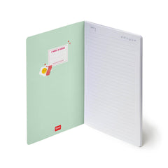 Egg Sunny Side Up Hardcover Medium Lined Notebook