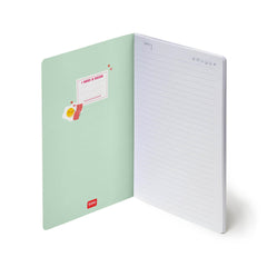 Egg Sunny Side Up Hardcover Medium Lined Notebook