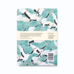Emily Burningham Cranes A5 Notebook