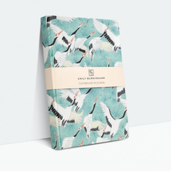 Emily Burningham Cranes A5 Notebook