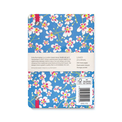 Emily Burningham Saxifrage Lined Medium Notebook