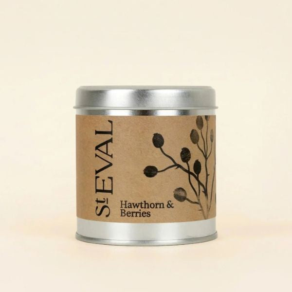 Hawthorn and Berries Scented Tin Candle