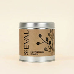 Hawthorn and Berries Scented Tin Candle