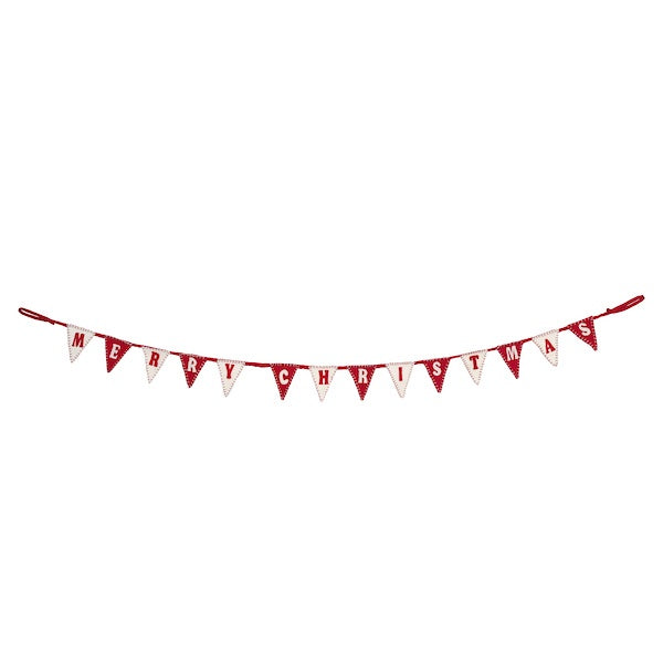Merry Christmas Candy Felt Bunting