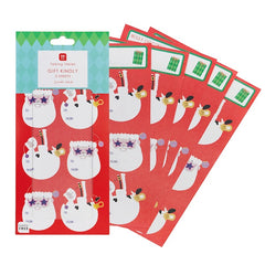 Fun Guy Santa Sticker Labels