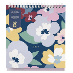 2026 Floral Flip-Top Desktop Calendar