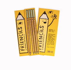 Friencils Friendly HB Pencils Pack of 6