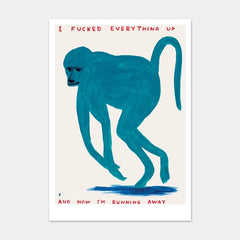 I Fucked Everything Up Postcard