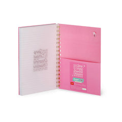Full of Magic A5 Spiral Bound Lined Notebook