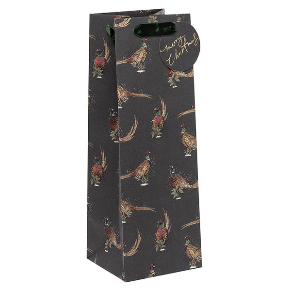 Jolly Pheasants XL Bottle Gift Bag