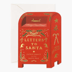 Letters to Santa Christmas Card