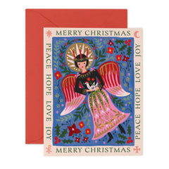 Lucia Angel Christmas Card