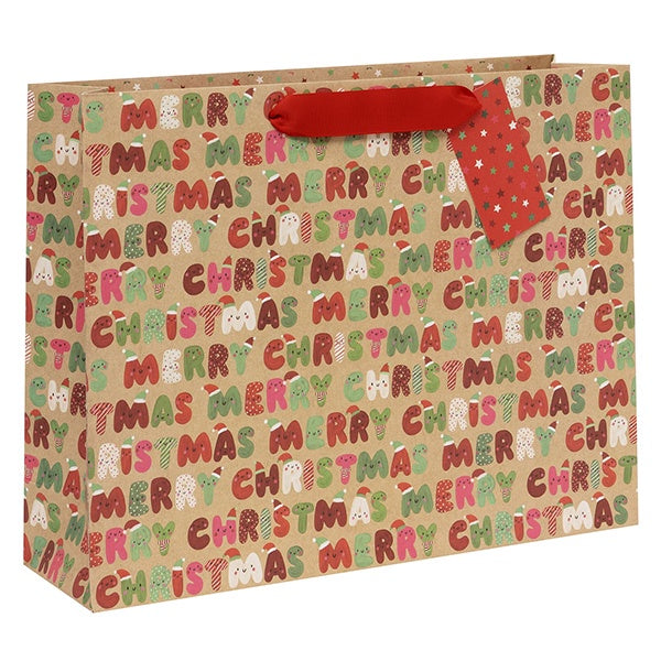 Gift Bag Large Landscape Cheerful Greetings