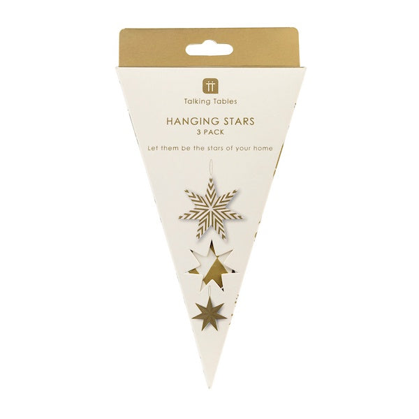 Gilded Paper Stars