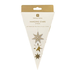 Gilded Paper Stars