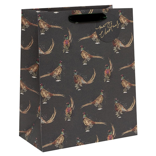 Gift Bag Large Jolly Pheasants