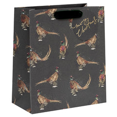 Gift Bag Medium Jolly Pheasants