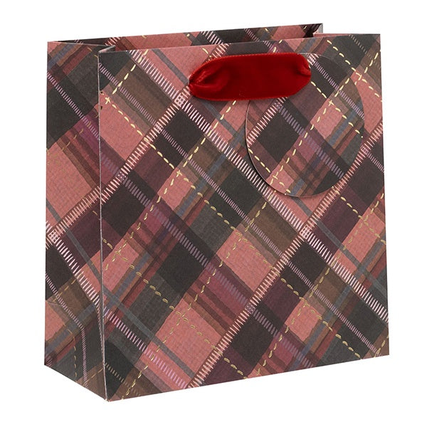 Gift Bag Small Sugarplum Tartan