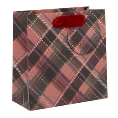 Gift Bag Small Sugarplum Tartan