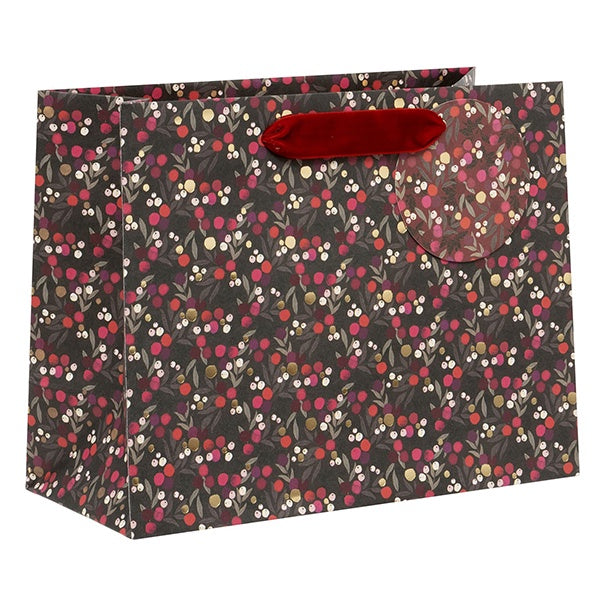 Gift Bag Medium Landscape Bright Berries