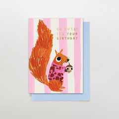 Go Nuts Birthday Card
