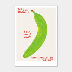 Green Banana Postcard