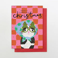 Furbulous Christmas Cat Card