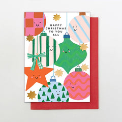 Happy Baubles Card