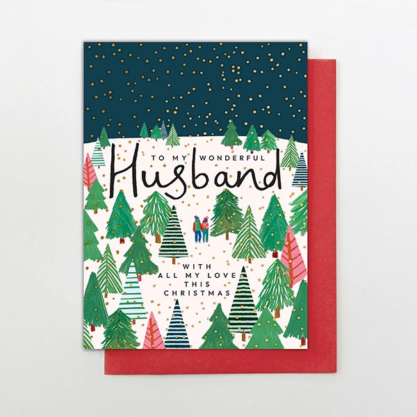 Husband Winter Wonderland Card