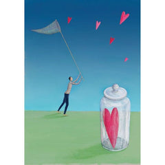 Heart Catcher Card
