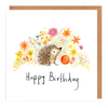Happy Birthday Isla Hedgehog Card