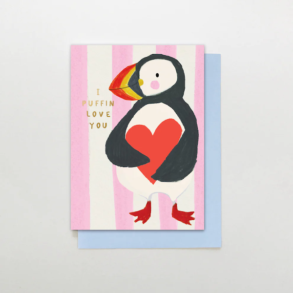 I Puffin Love You Card