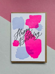 Happy Birthday Script Card