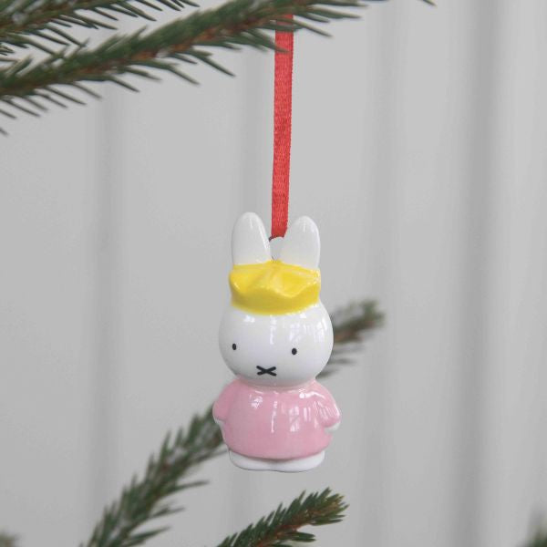 Ceramic Miffy Crown Hanging Decoration
